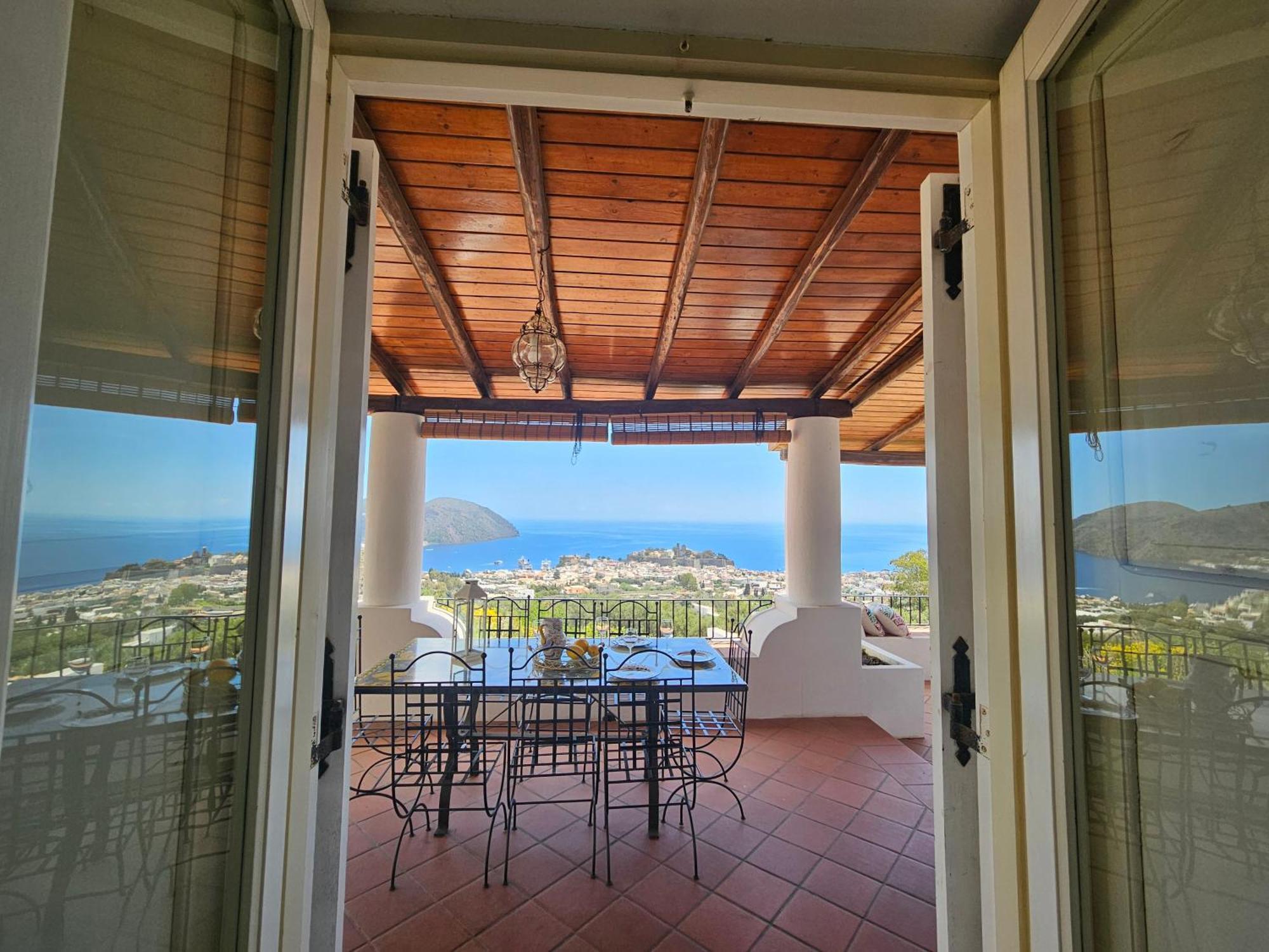 Villa Belvedere Липари Екстериор снимка