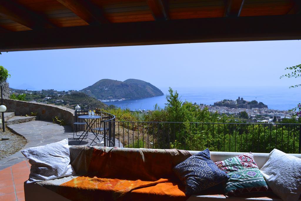 Villa Belvedere Липари Екстериор снимка