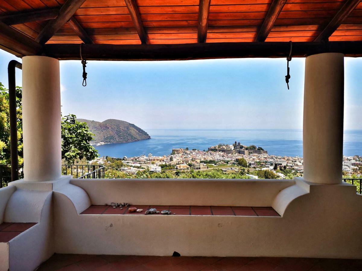 Villa Belvedere Липари Екстериор снимка
