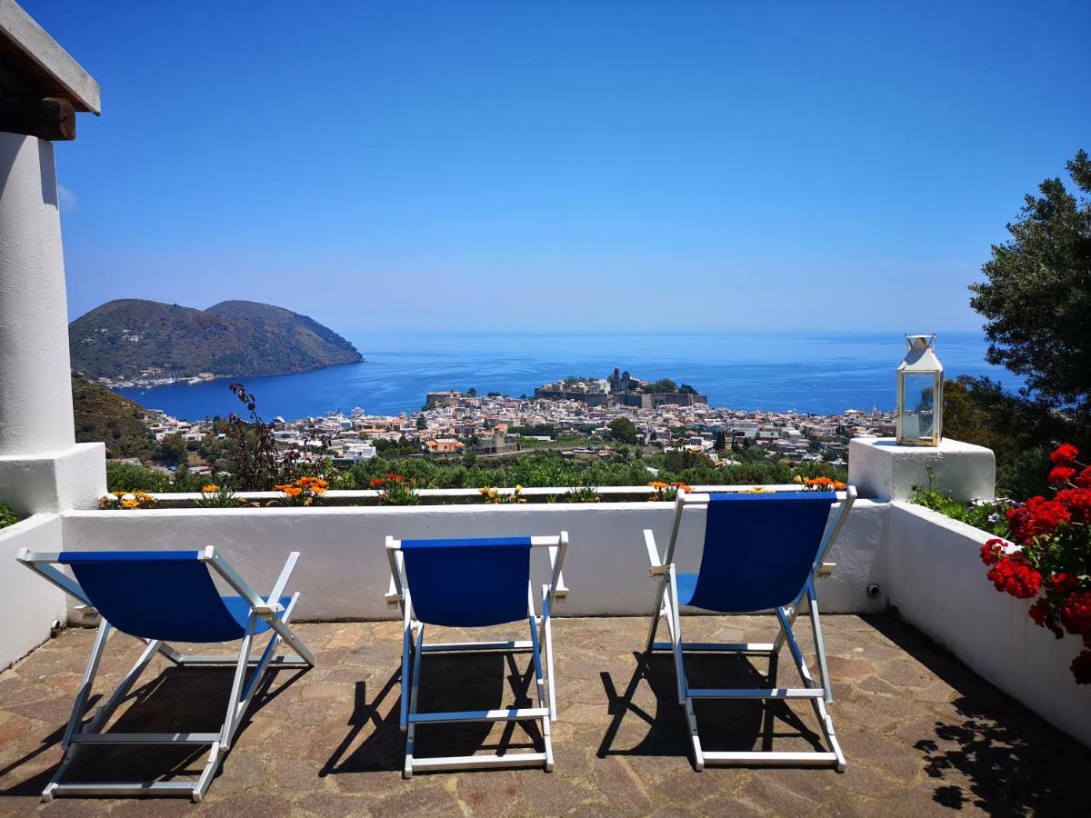 Villa Belvedere Липари Екстериор снимка
