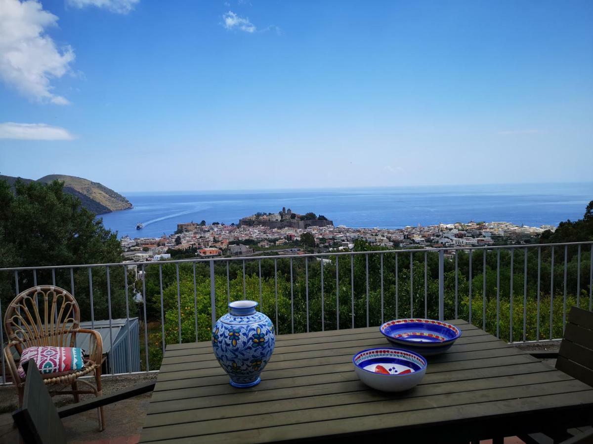 Villa Belvedere Липари Екстериор снимка